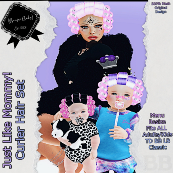 Second Life Marketplace - {Boujee Baby} Boujee Pack Just Like Mommy
